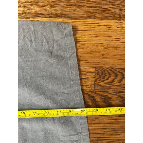 7115 by SZEKI New York Gray Linen Sleeveless Midi Dress Women's Size Medium - Picture 8 of 10